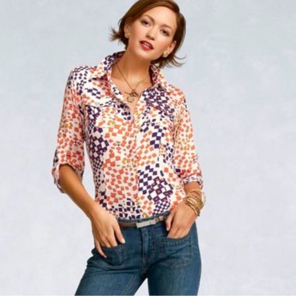 CAbi Grand Prix shirt sz XL